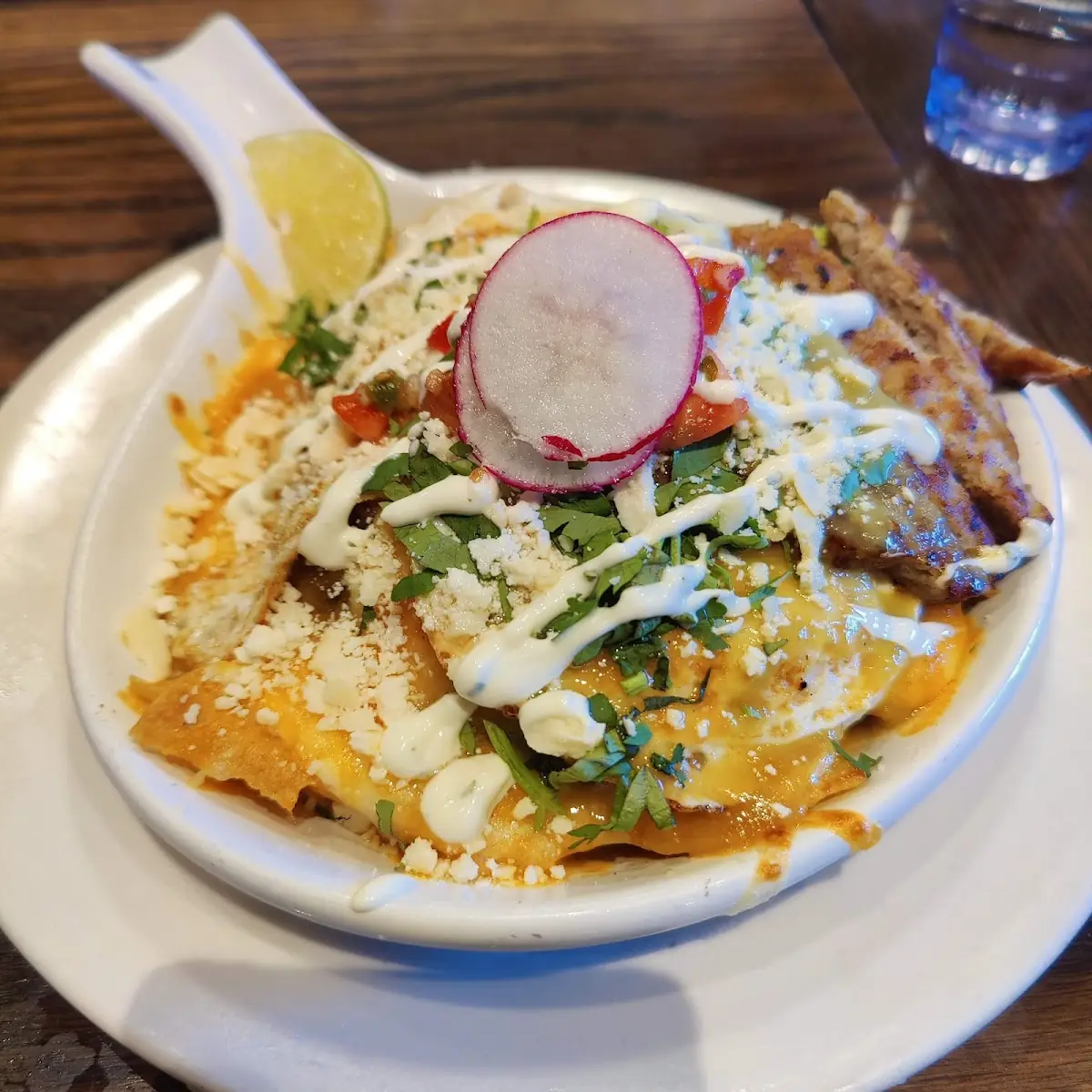 Chilaquiles Breakfast Nachos