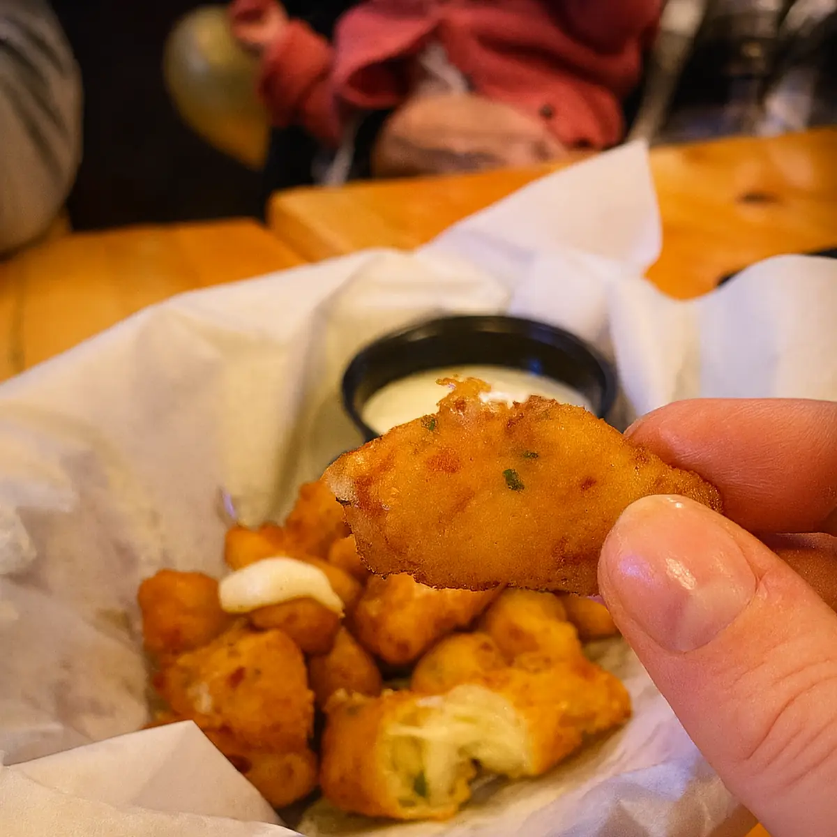 Garlic Cheese Curds