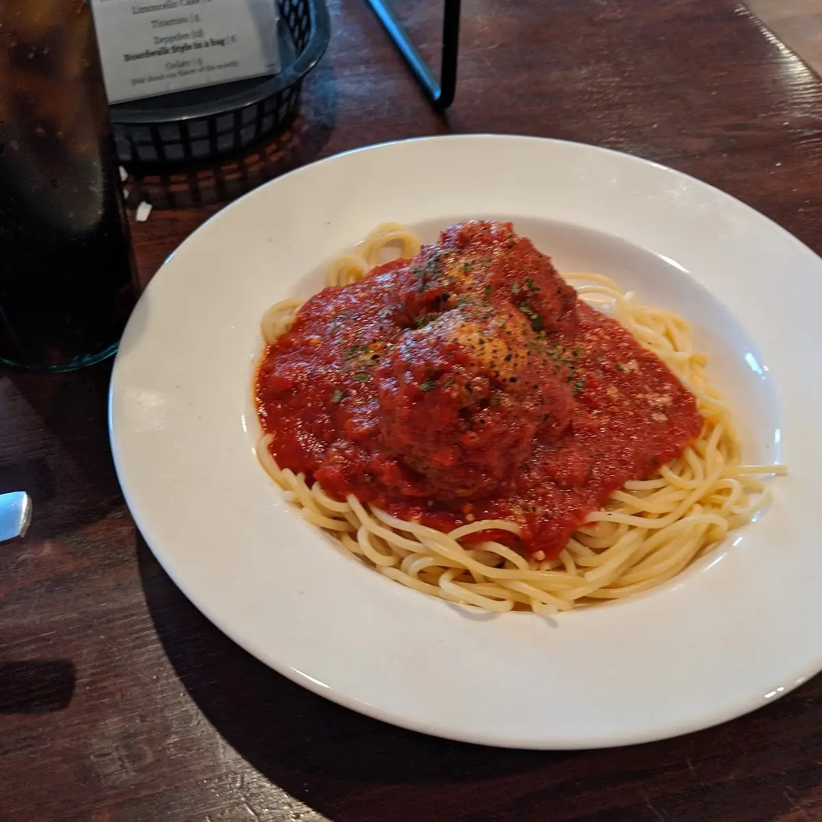 Spaghetti and Meatballs