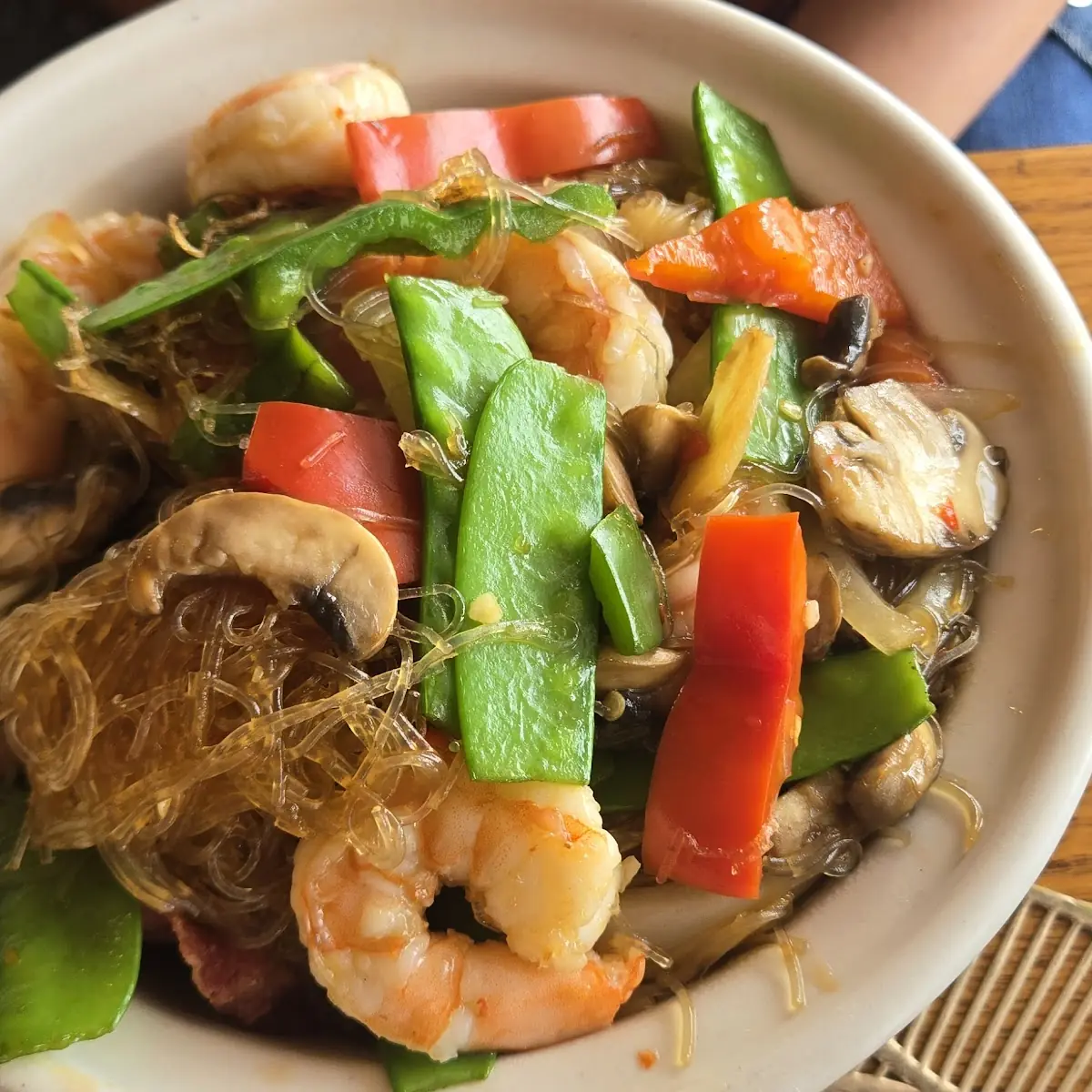 Shrimp with Glass Noodles