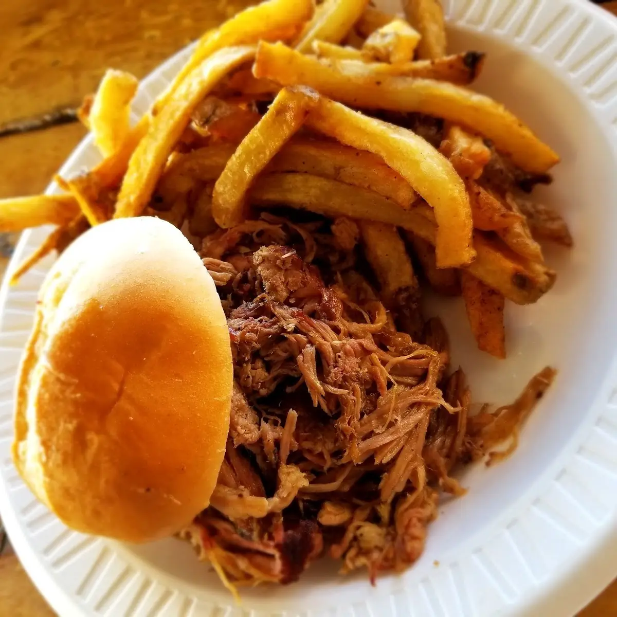 Pulled Pork and Fries