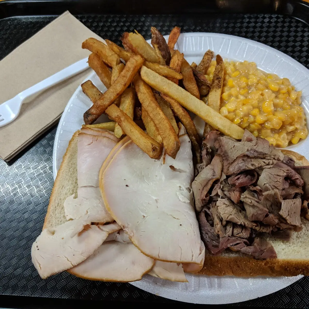 Smoked Turkey and Beef Brisket