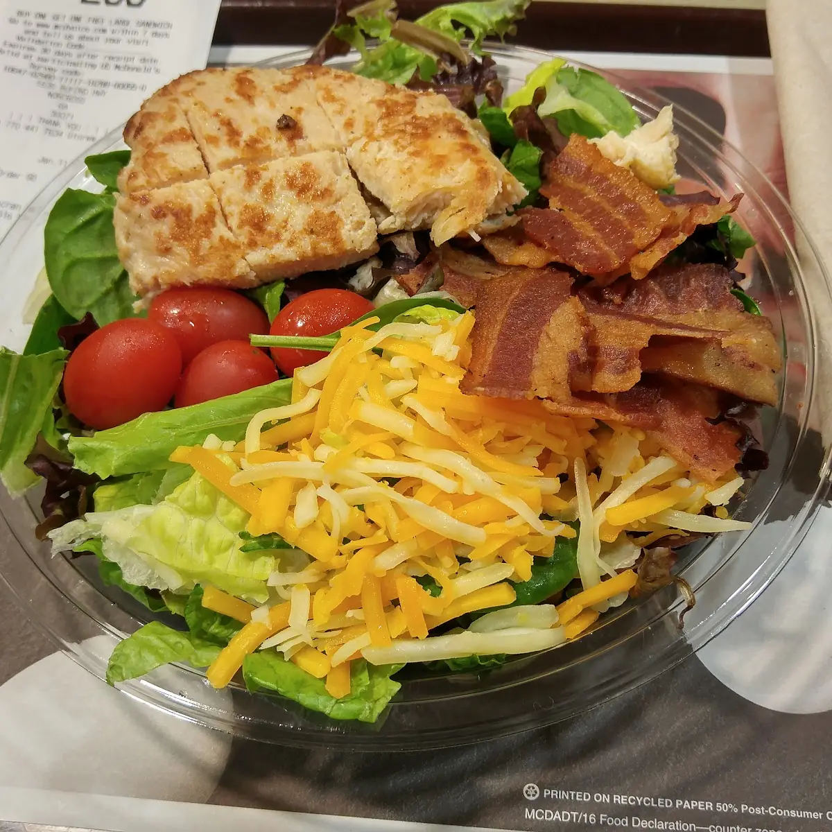 Southwest Ranch Salad with Grilled Chicken