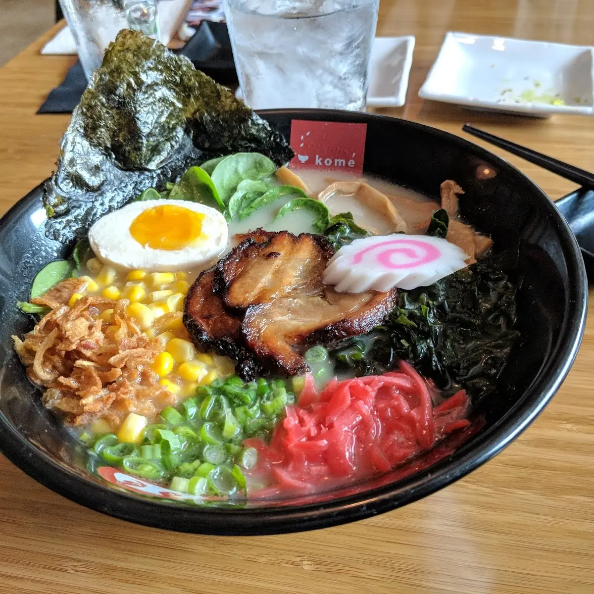 Half Tonkotsu Ramen