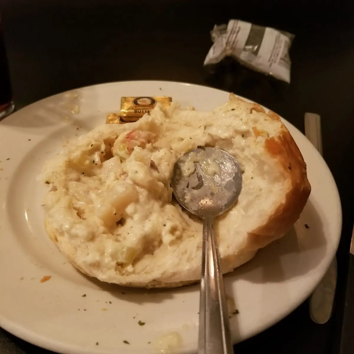 Clam Chowder Bread Bowl