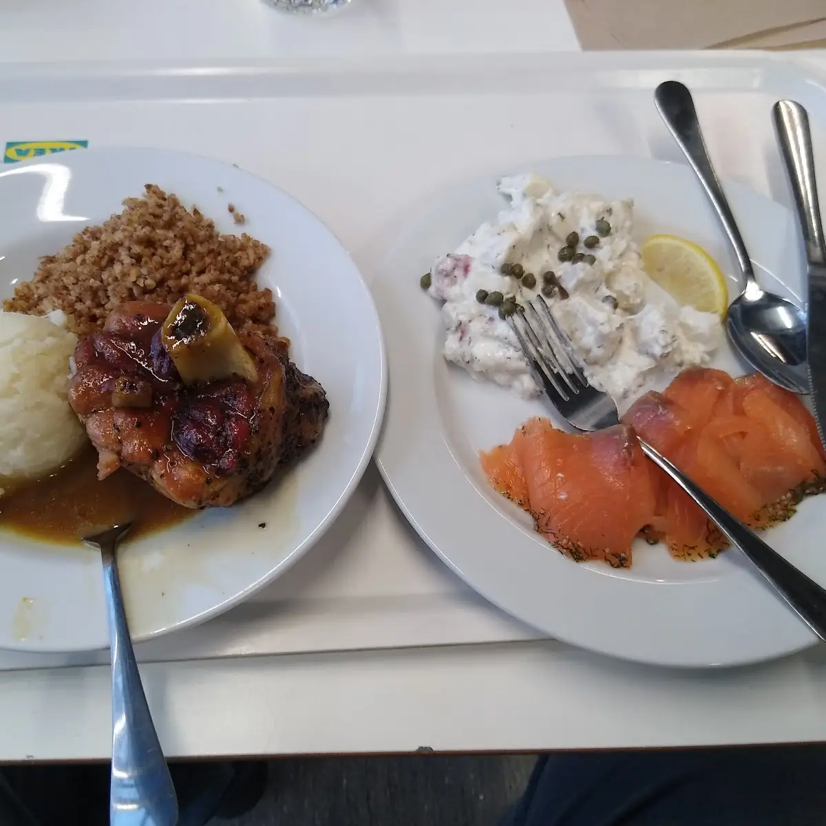 Pork Shank and Gravlax