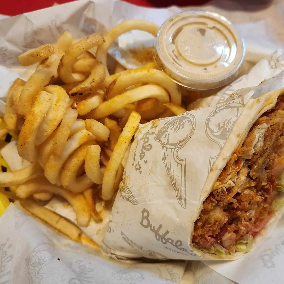 Apache Chicken Wrap