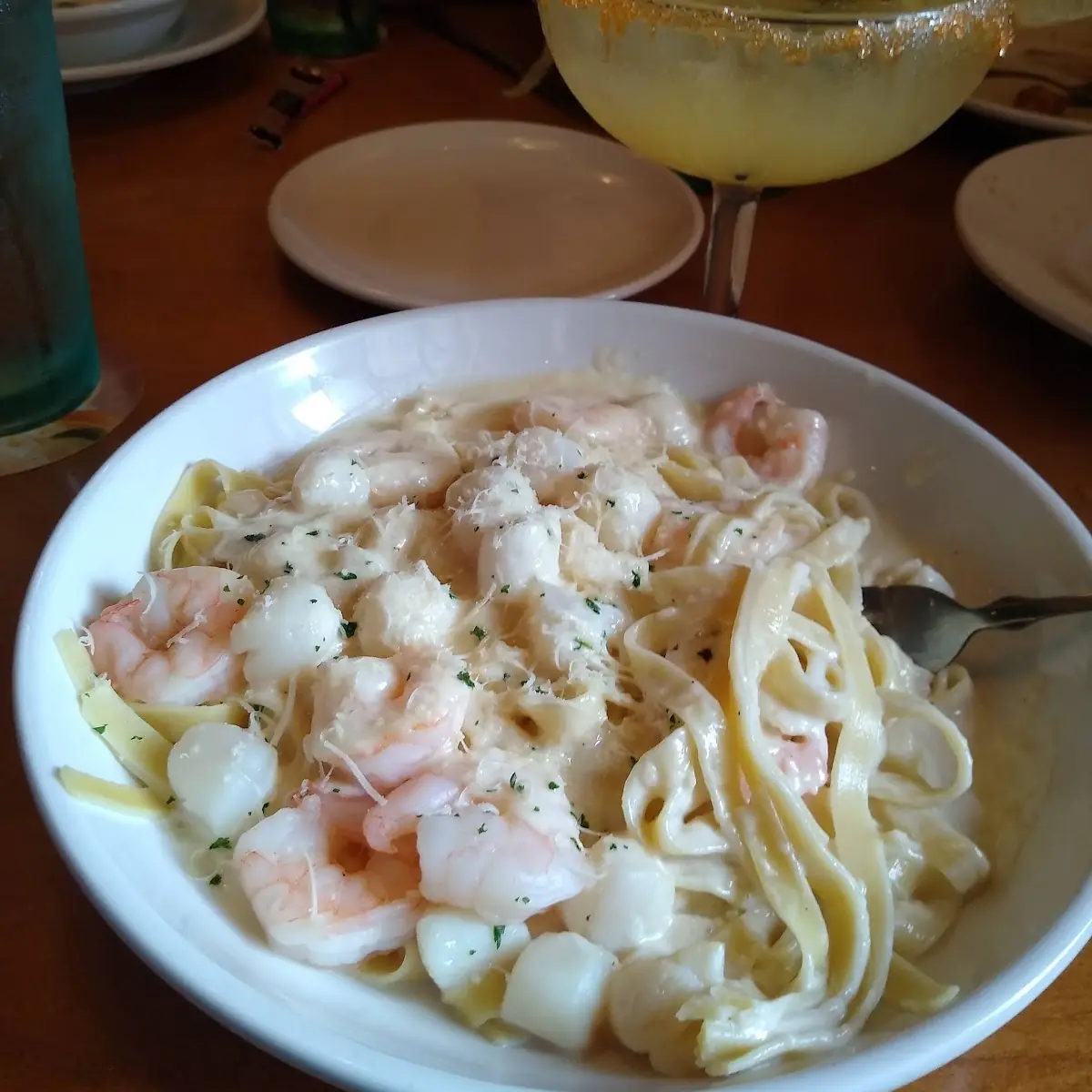 Shrimp Alfredo