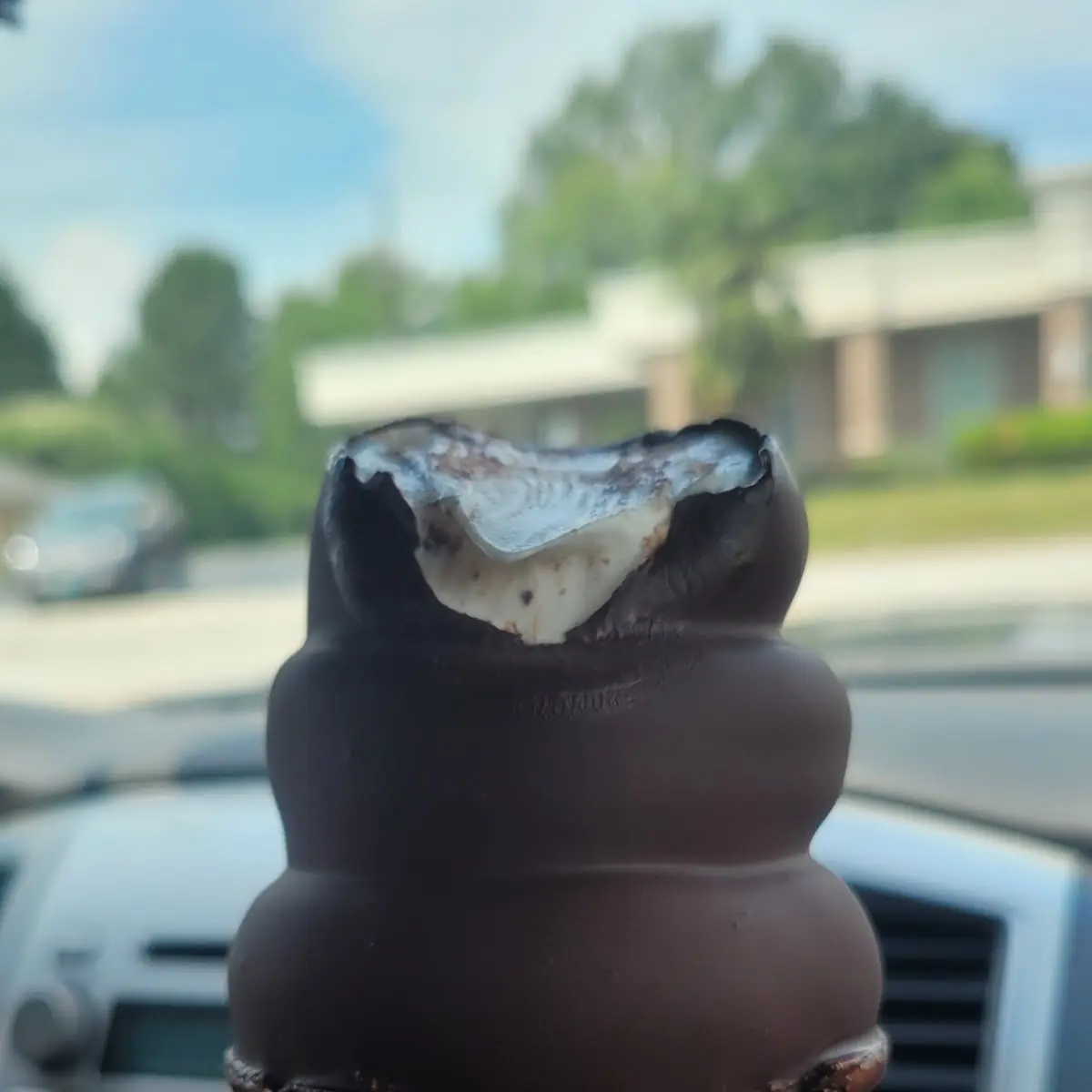 Chocolate Dipped Ice Cream Cone