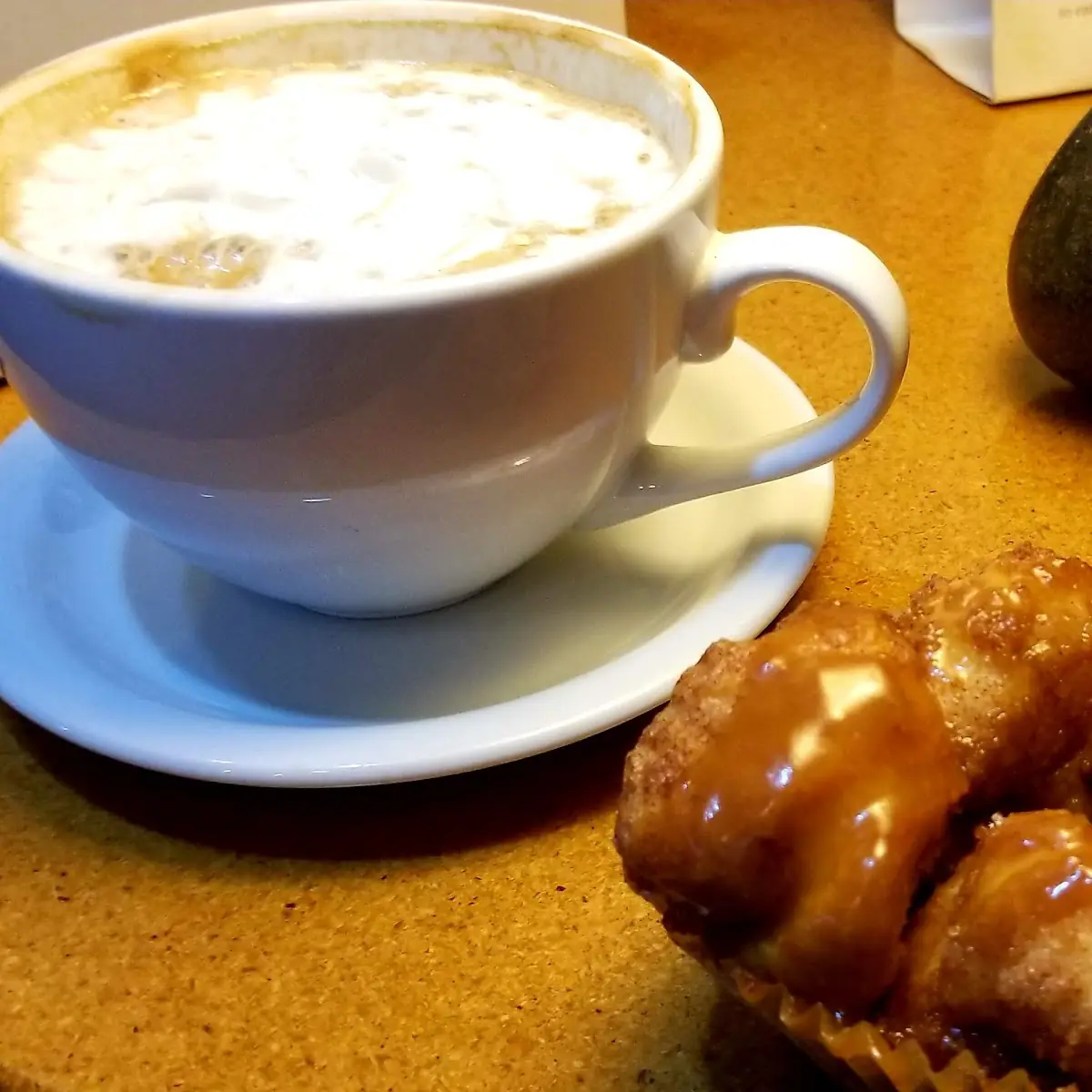 Mocha Latte & Salted Caramel Monkey Bread