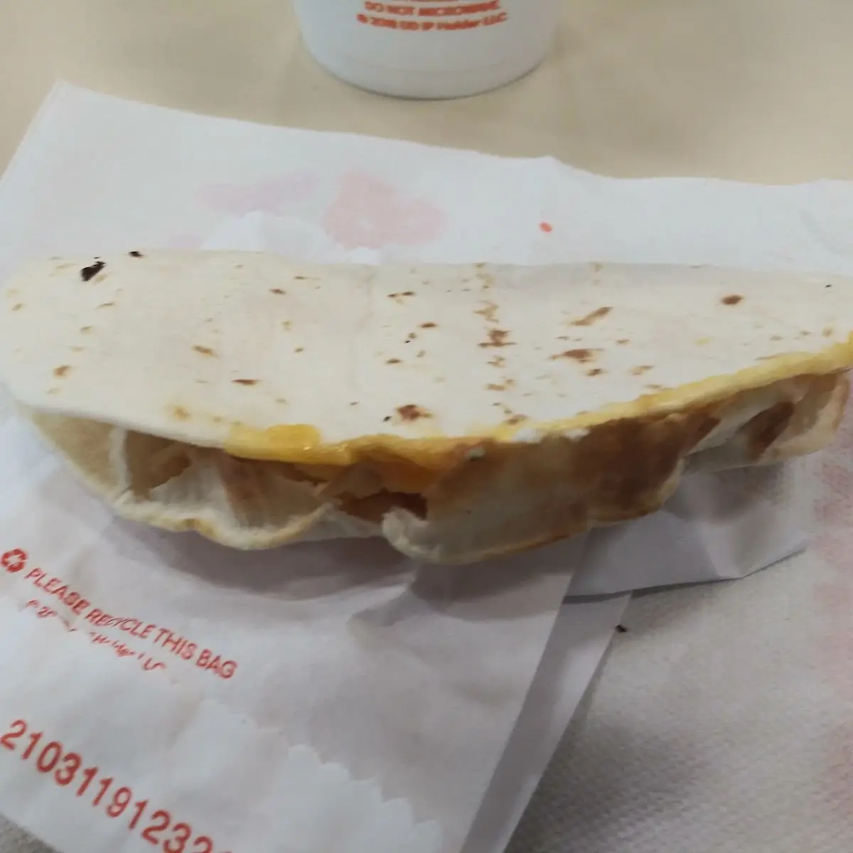Ham Egg Cheese Wrap