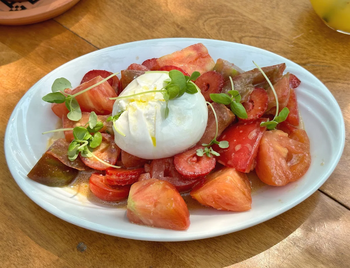 Burrata Caprese, Marché des Éclusiers