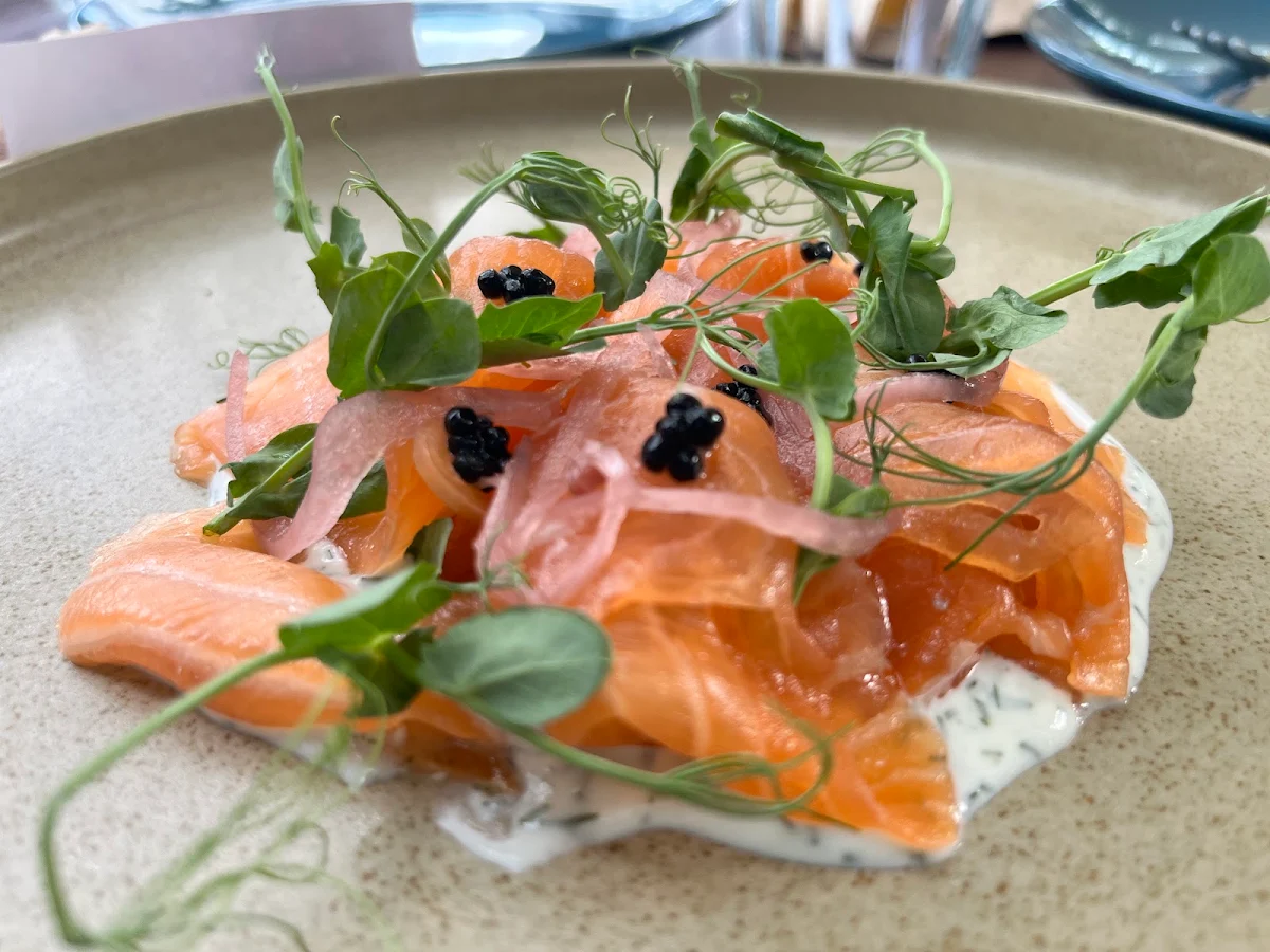 Gravlax Salmon Bagel, Marché des Éclusiers