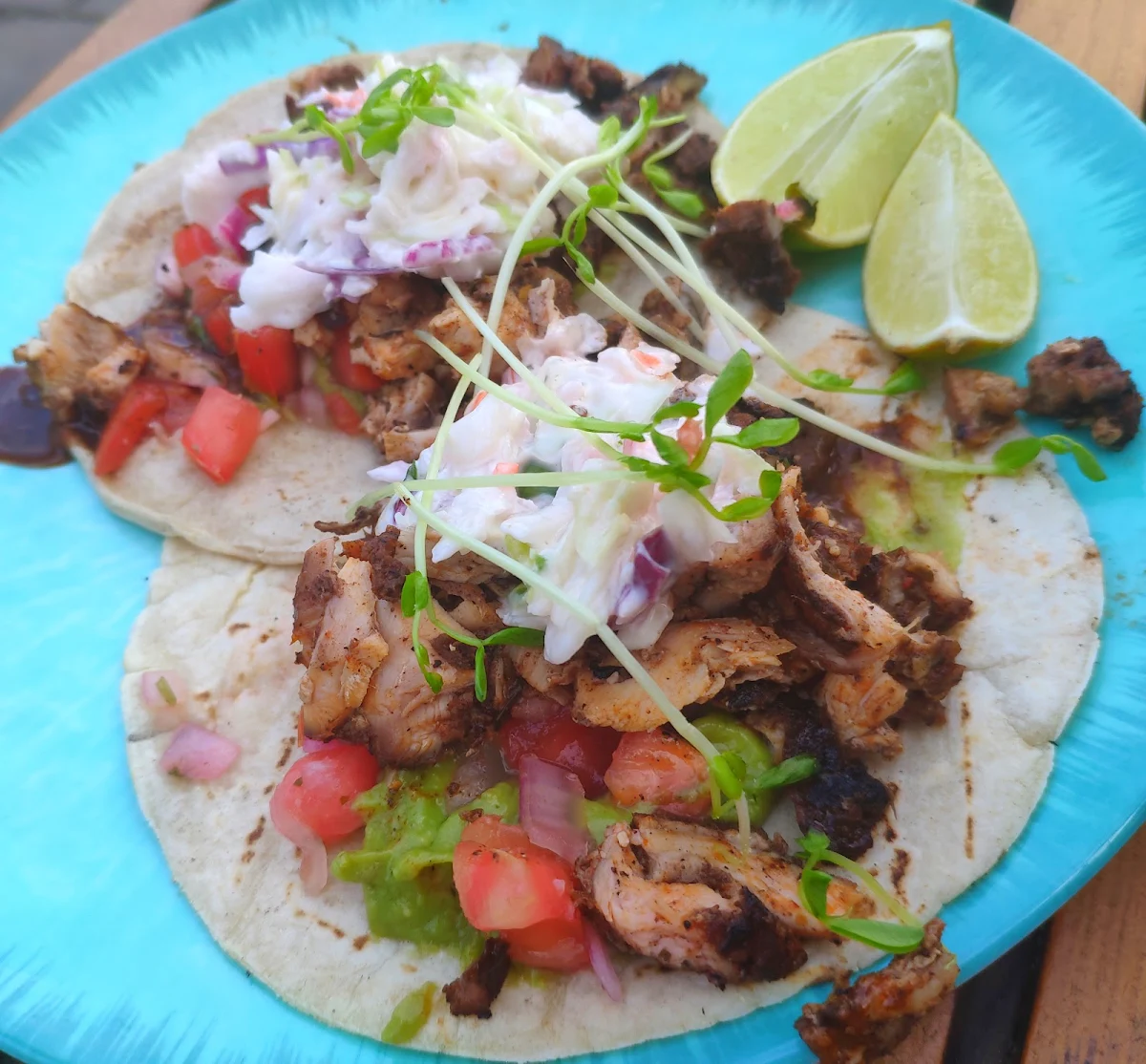 Jerk Chicken Tacos, Marché des Éclusiers
