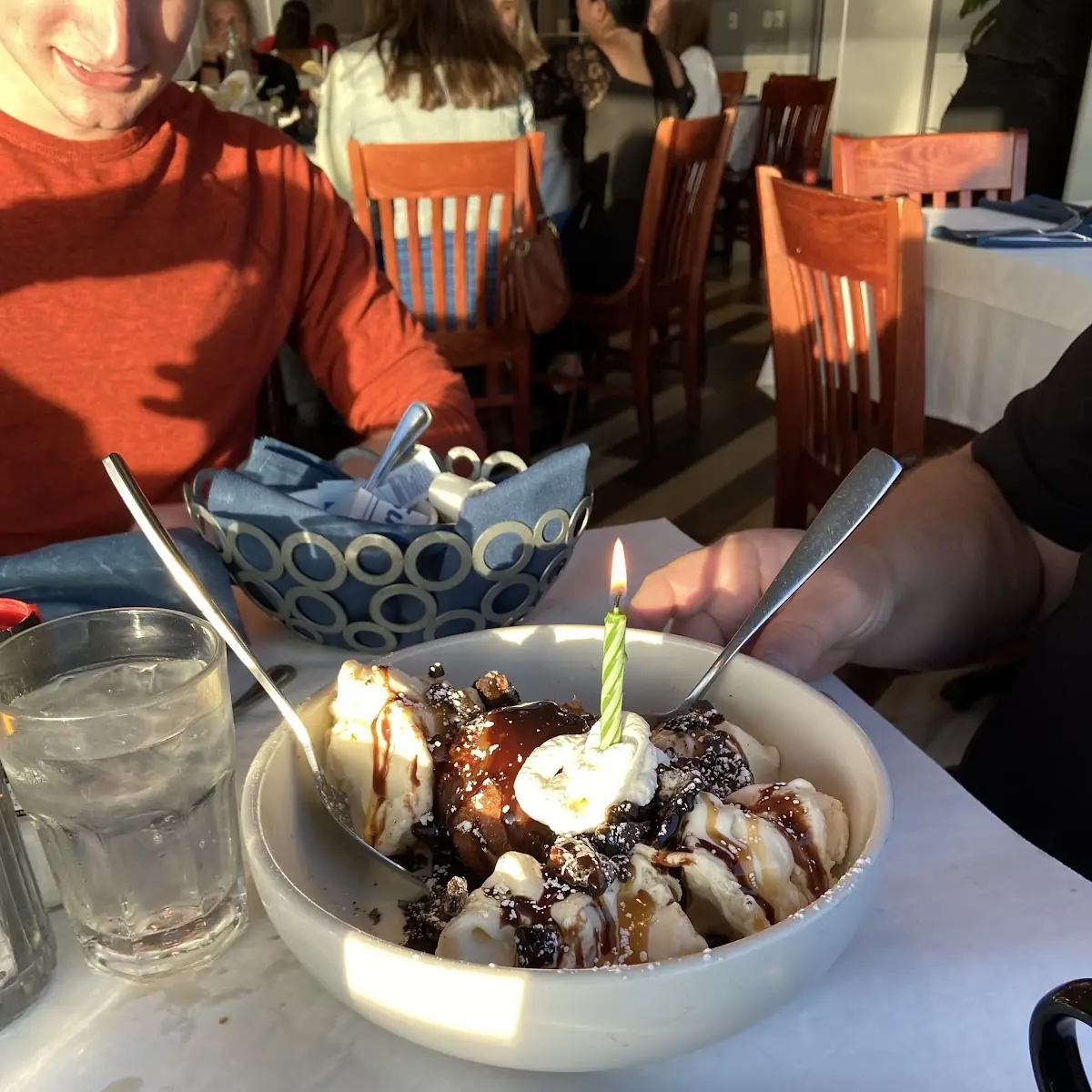 Nutella Brownie Sundae