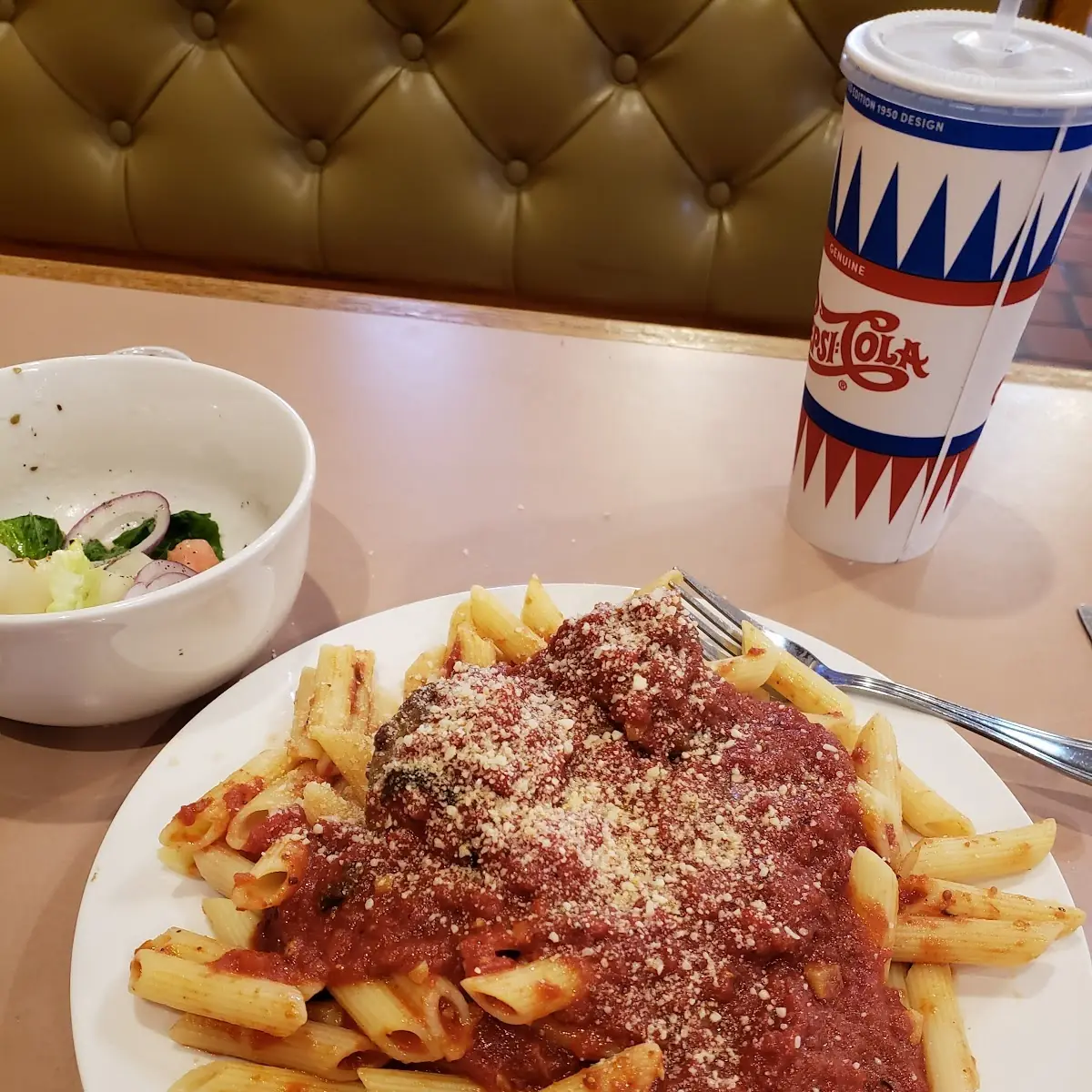 Mostaccioli Meat or Marinara Sauce