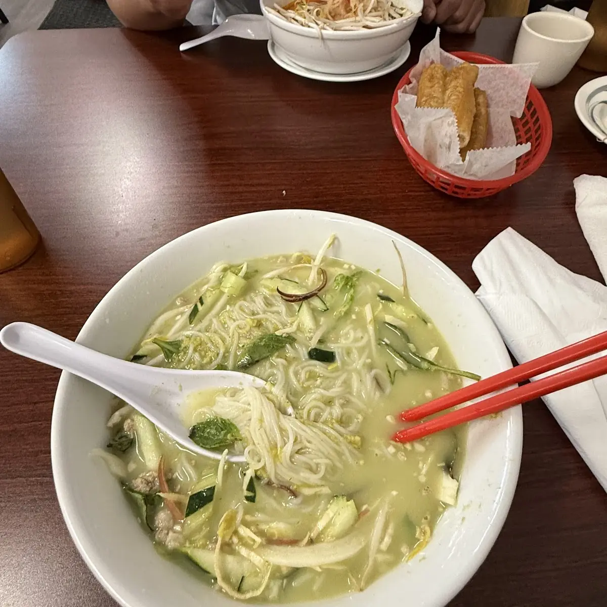Yellow Noodle Soup