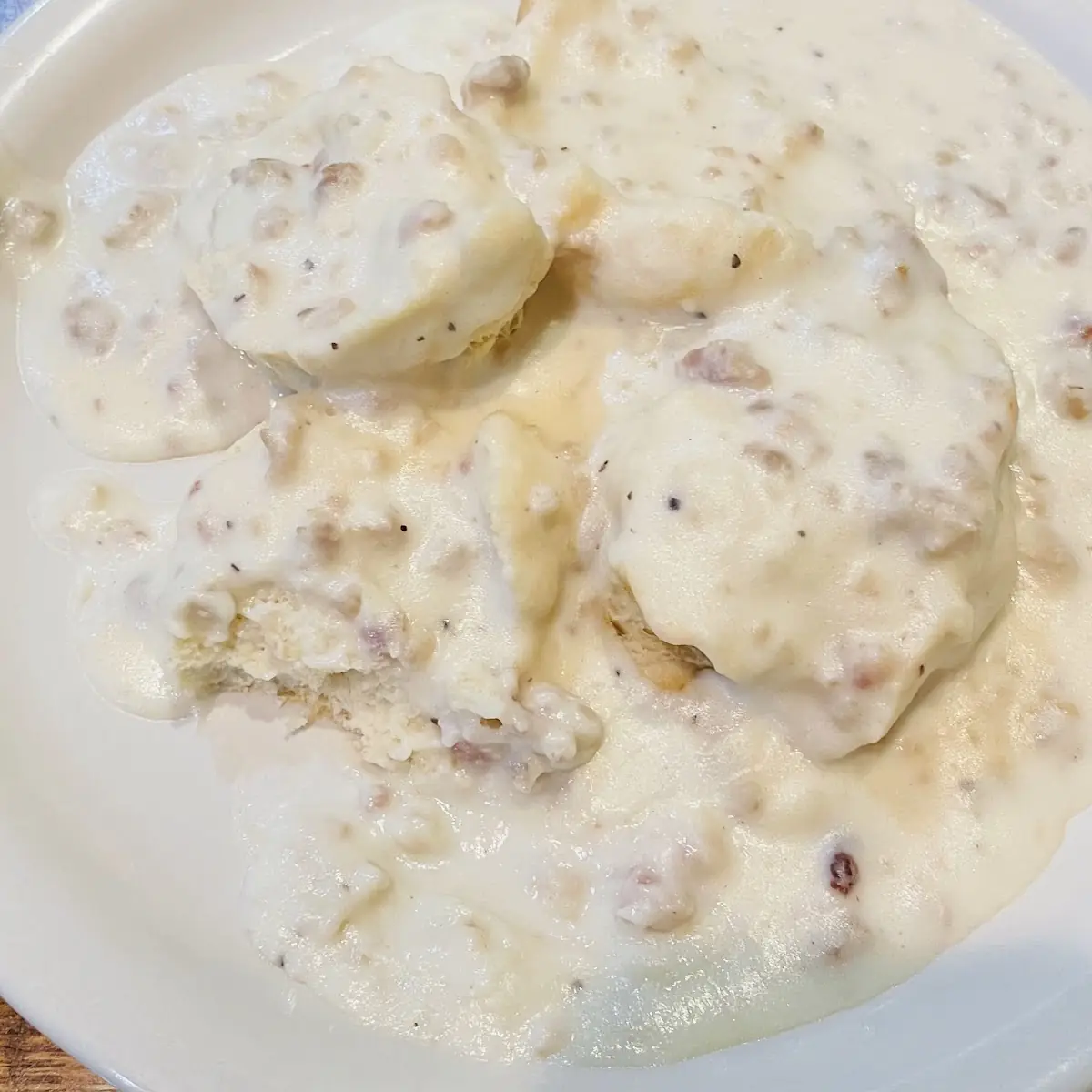 Biscuits and Sausage Gravy