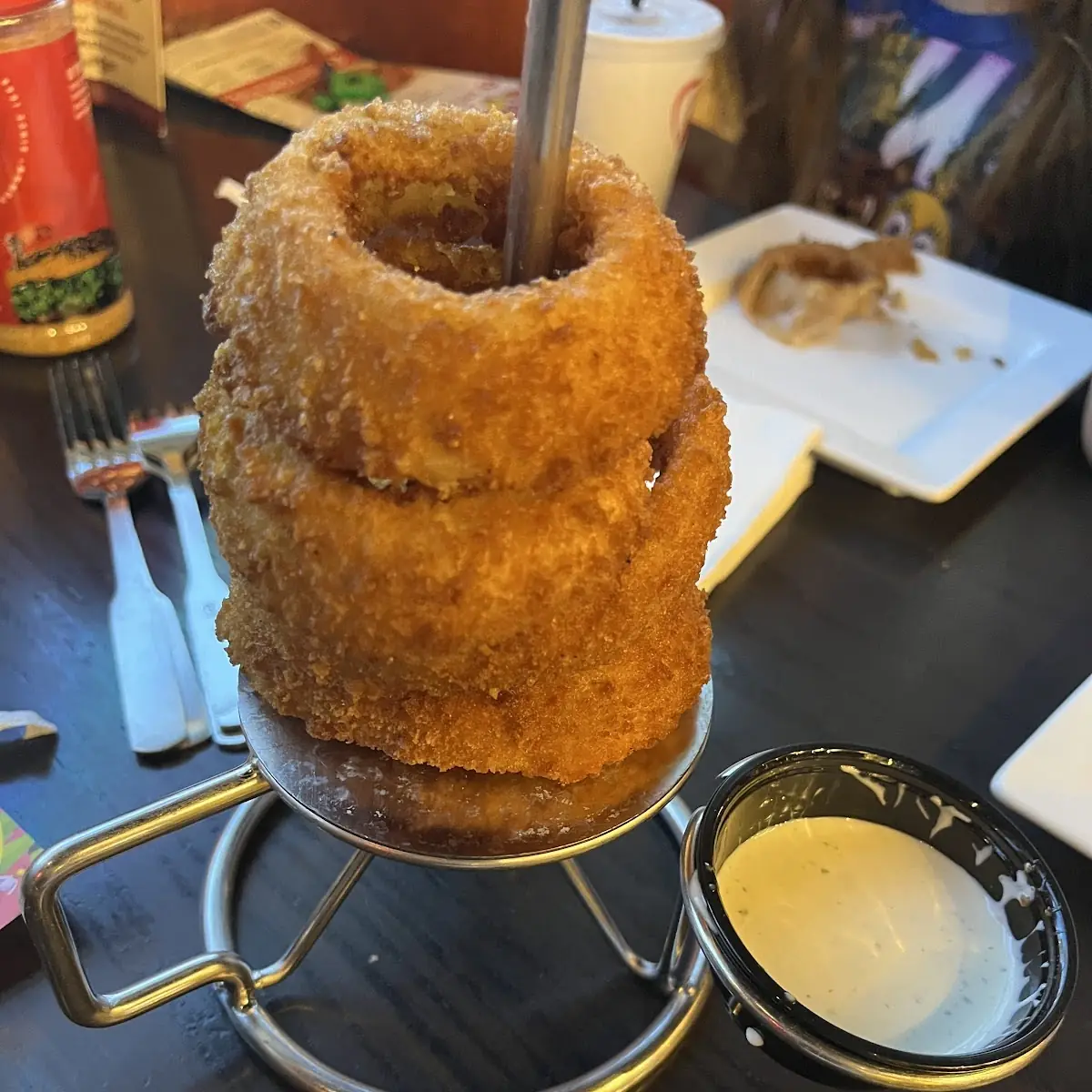 Towering Onion Rings