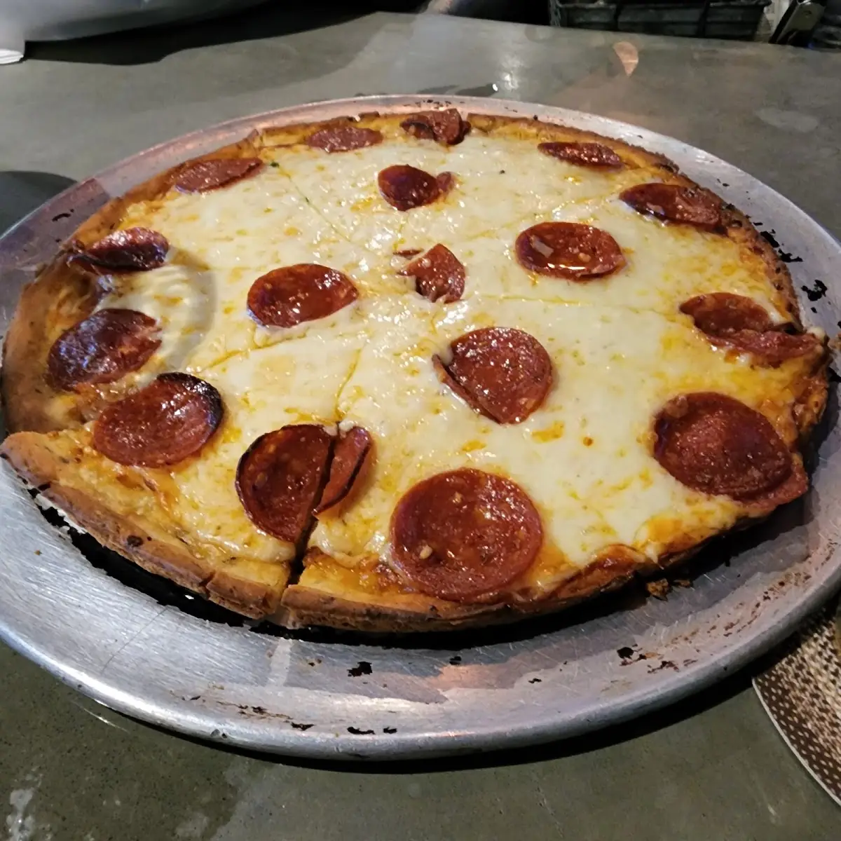 Cheese Pizza with Pepperoni