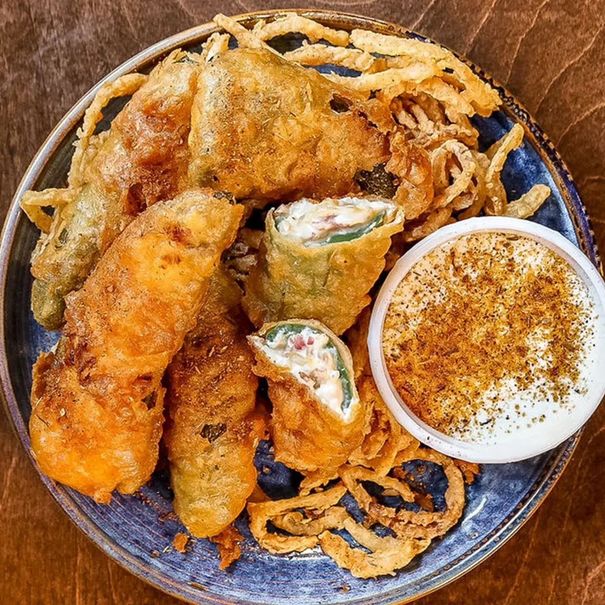 Chips & Queso Hand-Breaded Pickles