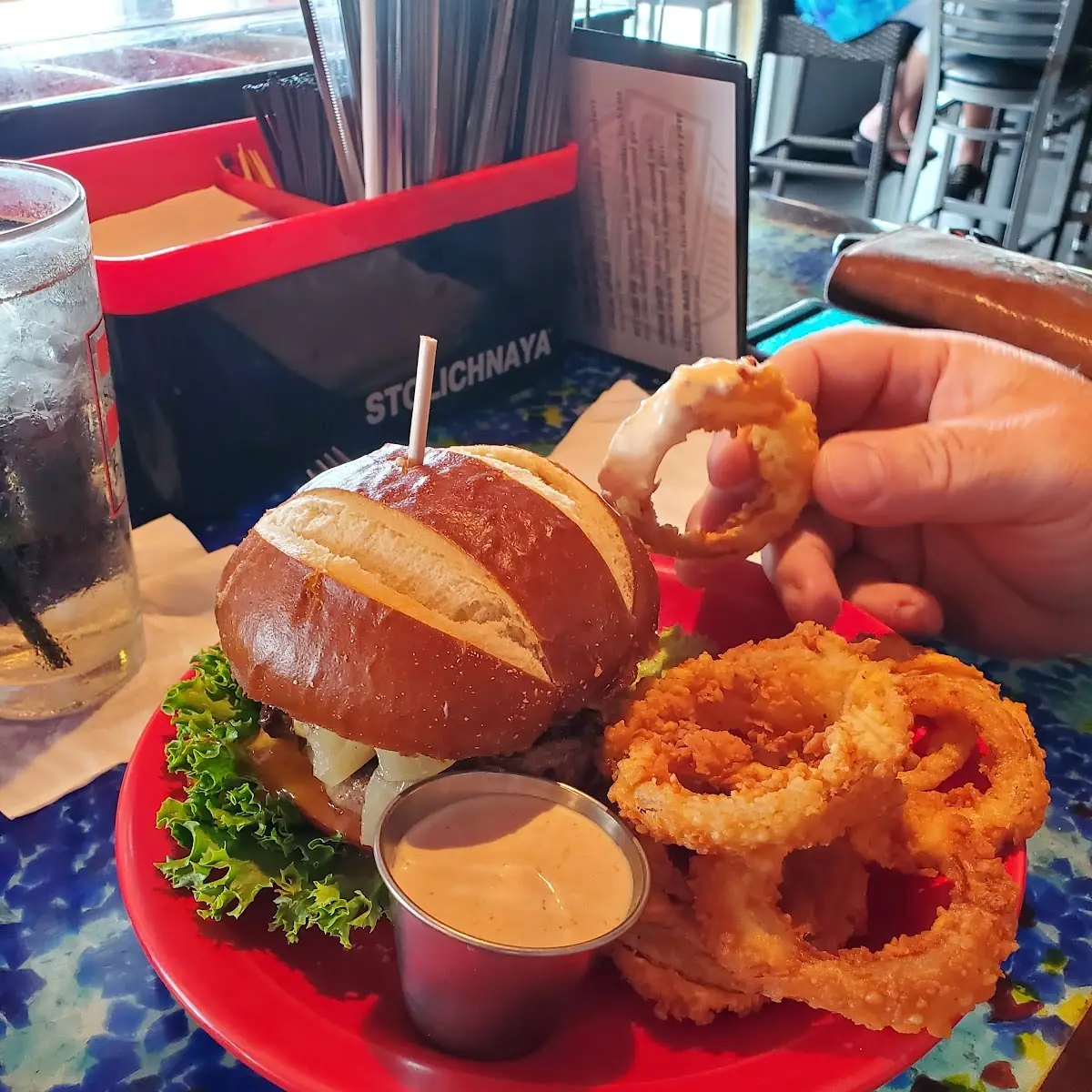 Blue Cheese Burger