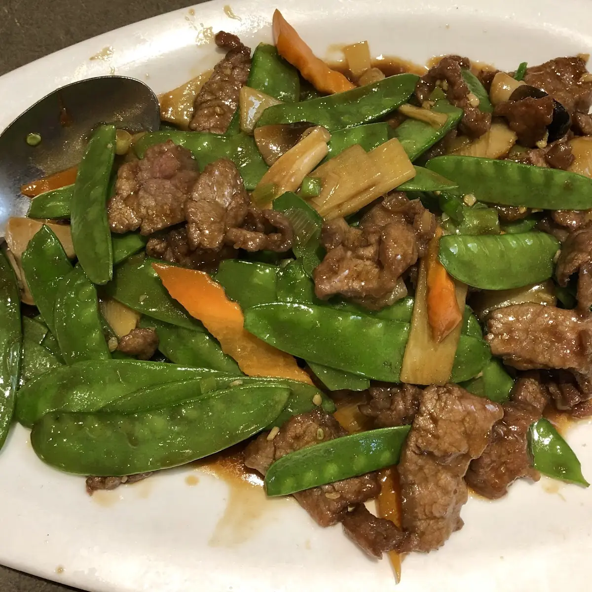 Beef with Snow Peas