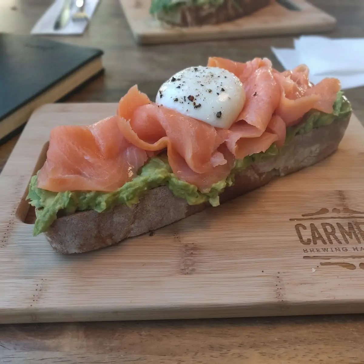 Smoked Salmon & Egg Toast