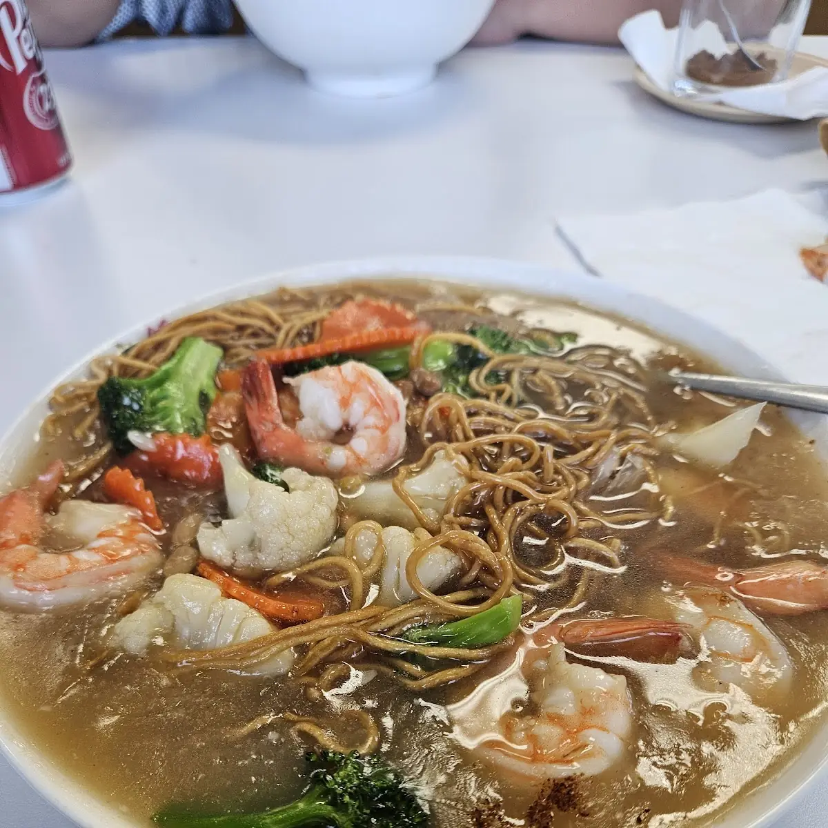 Crunchy Noodle Soup