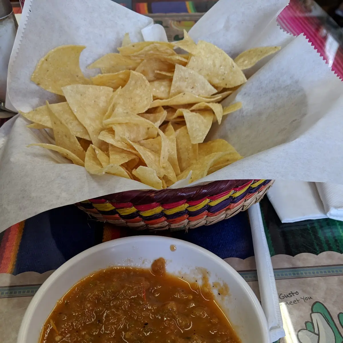 Chips and Home Made Salsa