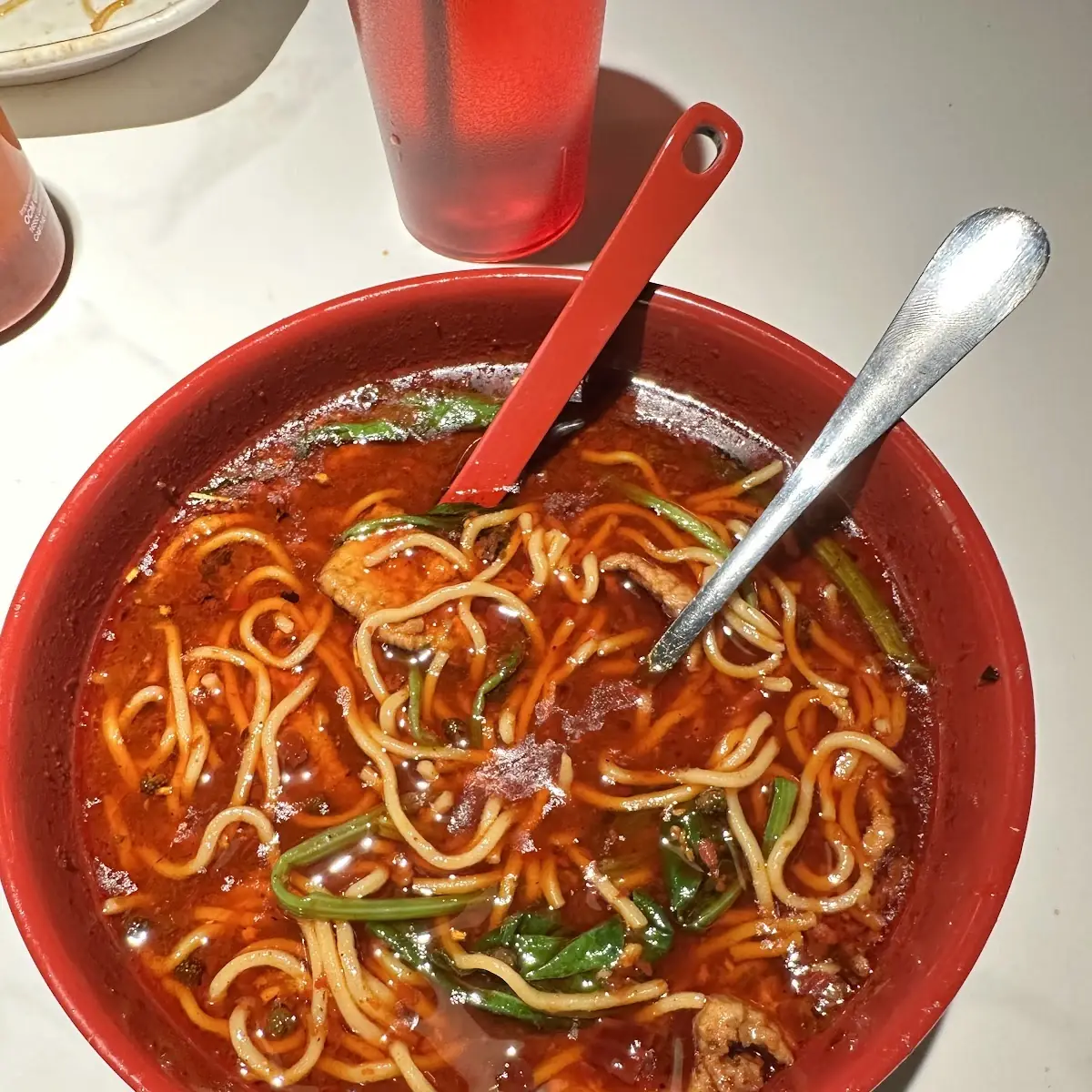 Szechuan Beef Noodle Soup