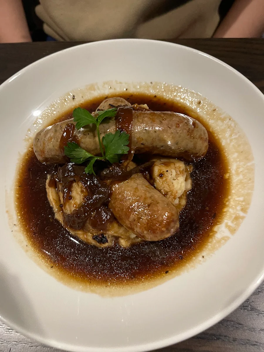 Shane's Old English Bangers & Mash