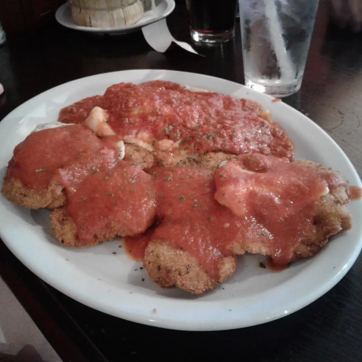 Chicken Parmigiana