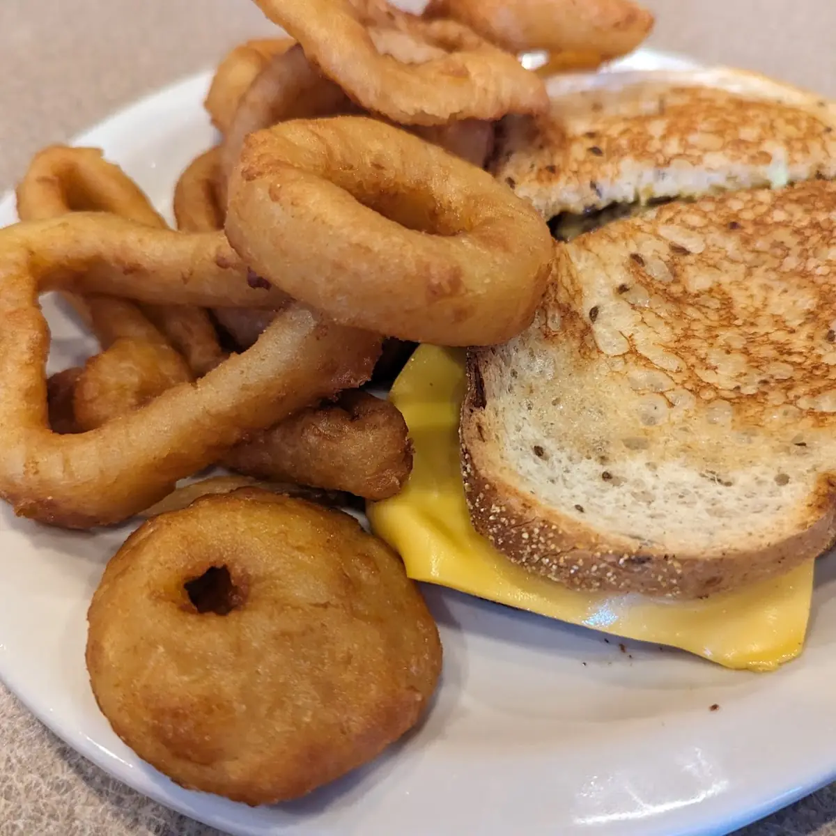 Patty Melt Grilled Cheese Sandwich