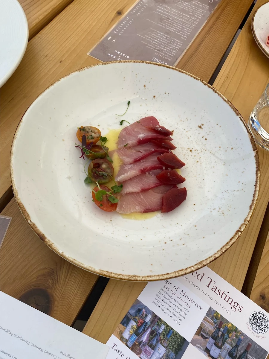 Hamachi Crudo