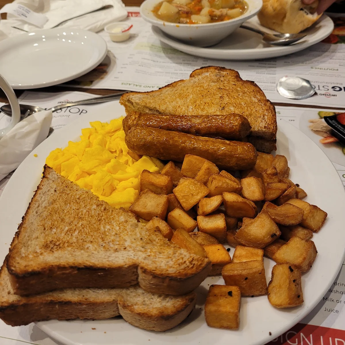 Pancakes or French toast10 99