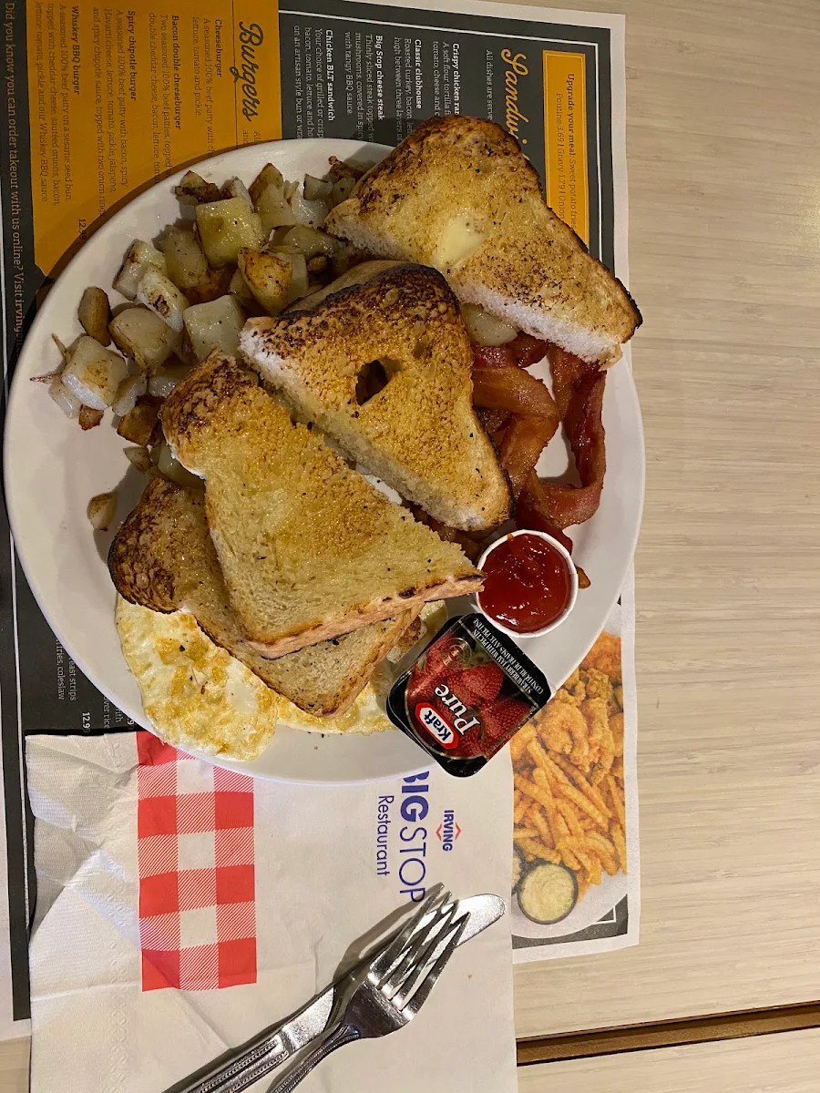 Traditional Breakfast with Bacon