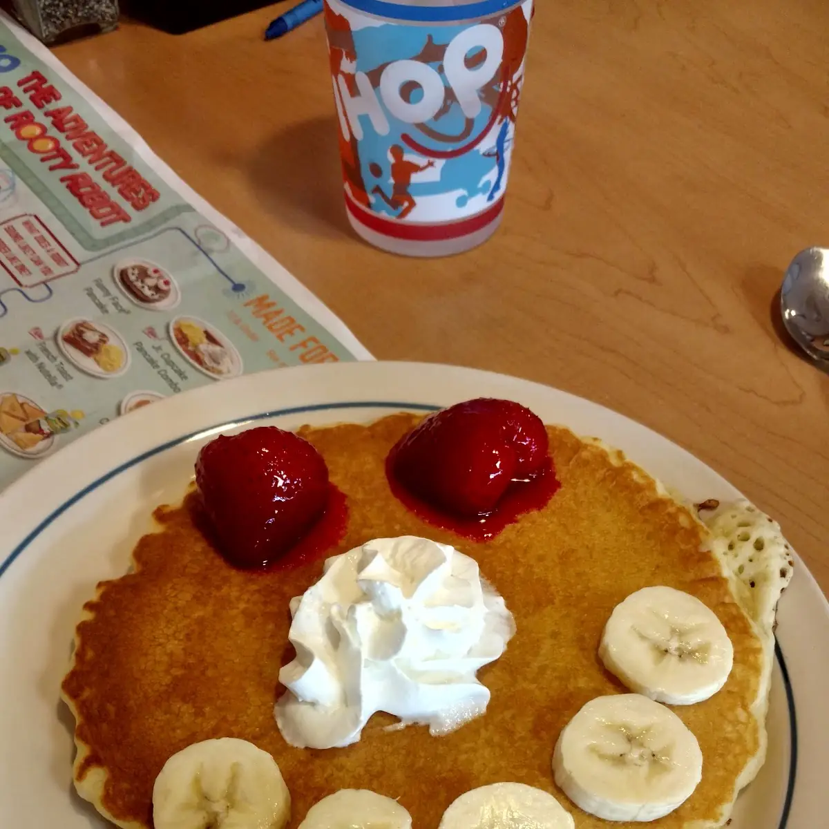 Funny Face Pancake Combo