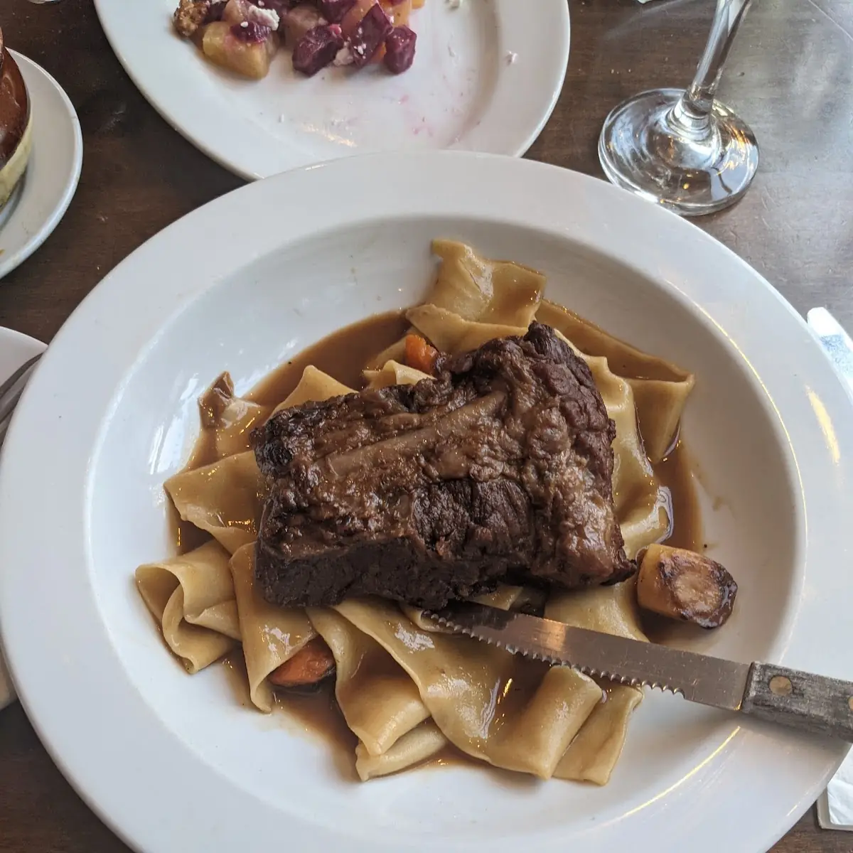 Braised Short Ribs Pappardelle