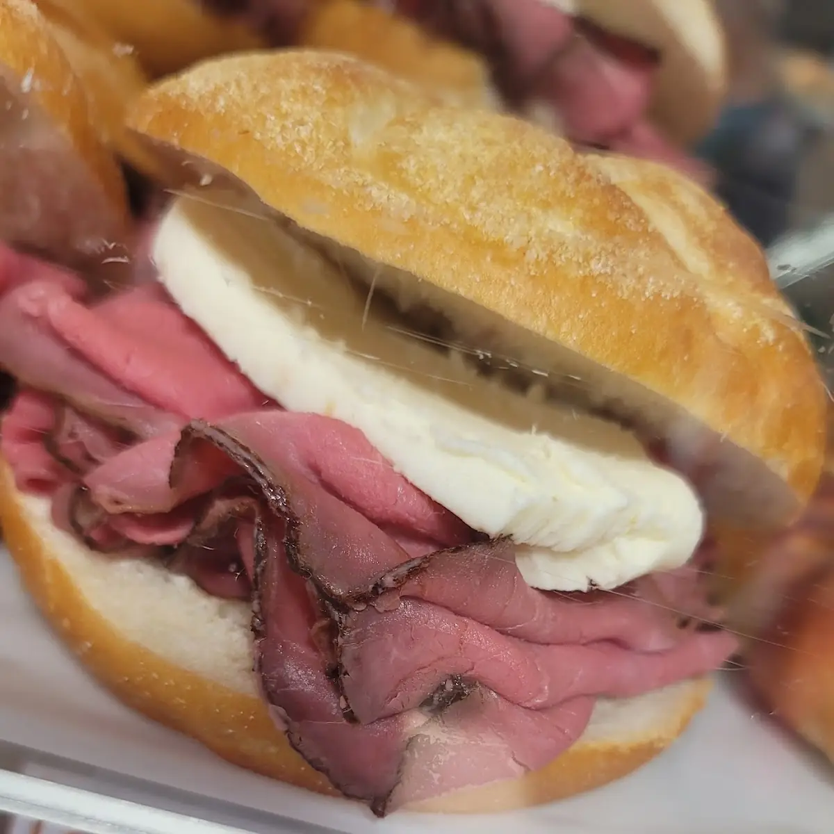 Homemade Roast Beef Sub