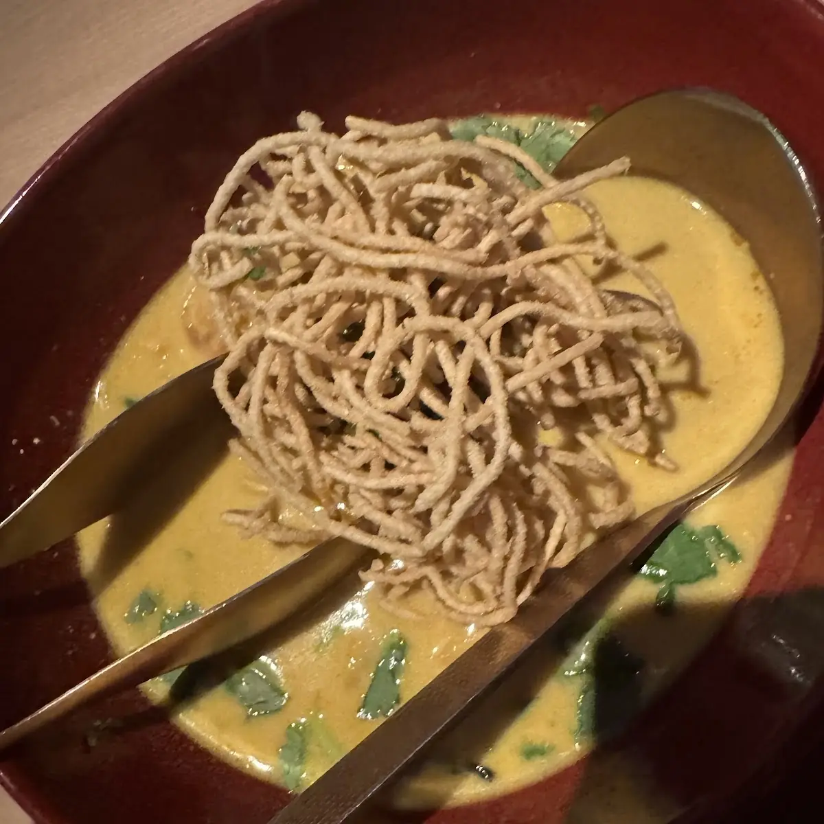 Thai Chicken Noodles Soup