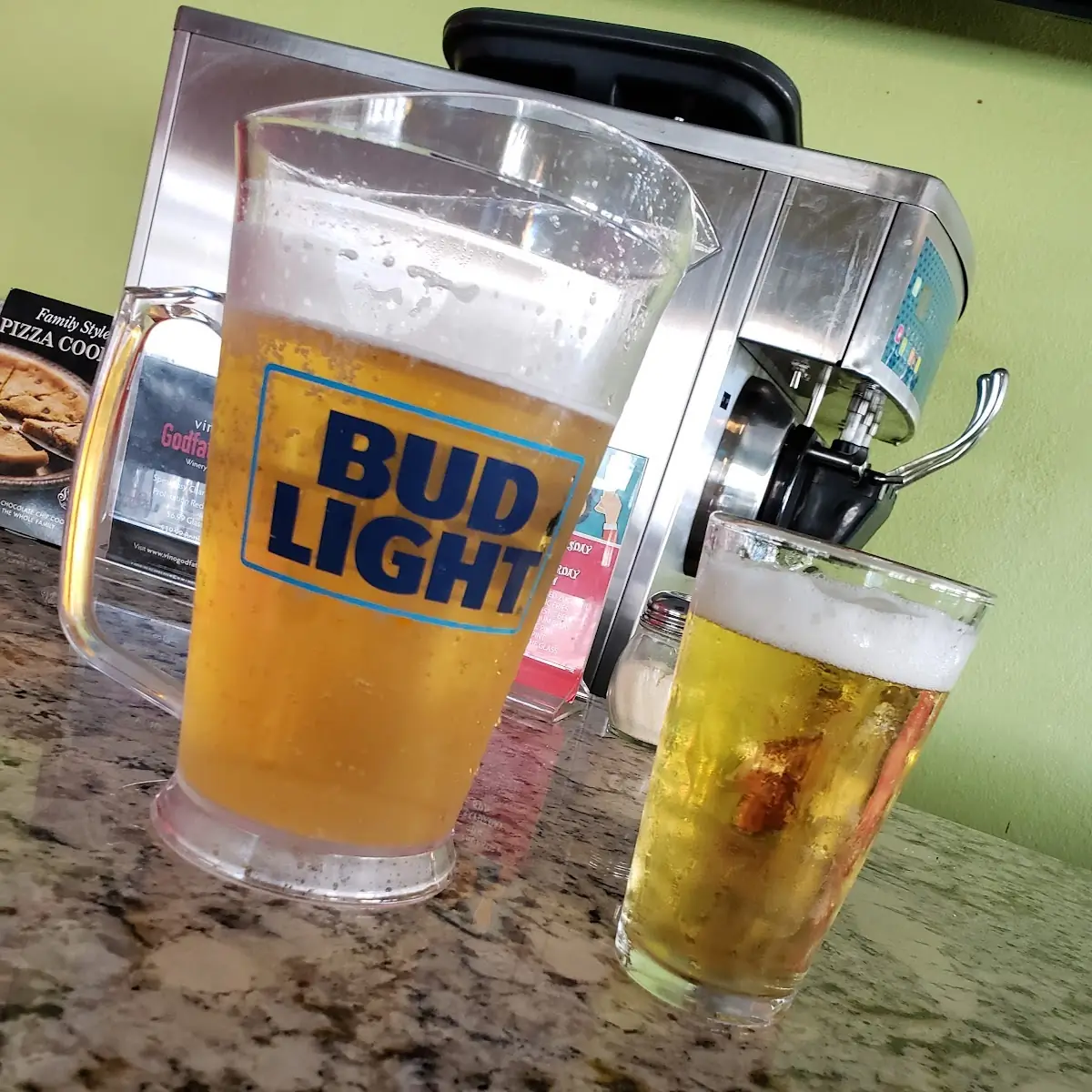 Bud Light for Like 7 a Pitcher