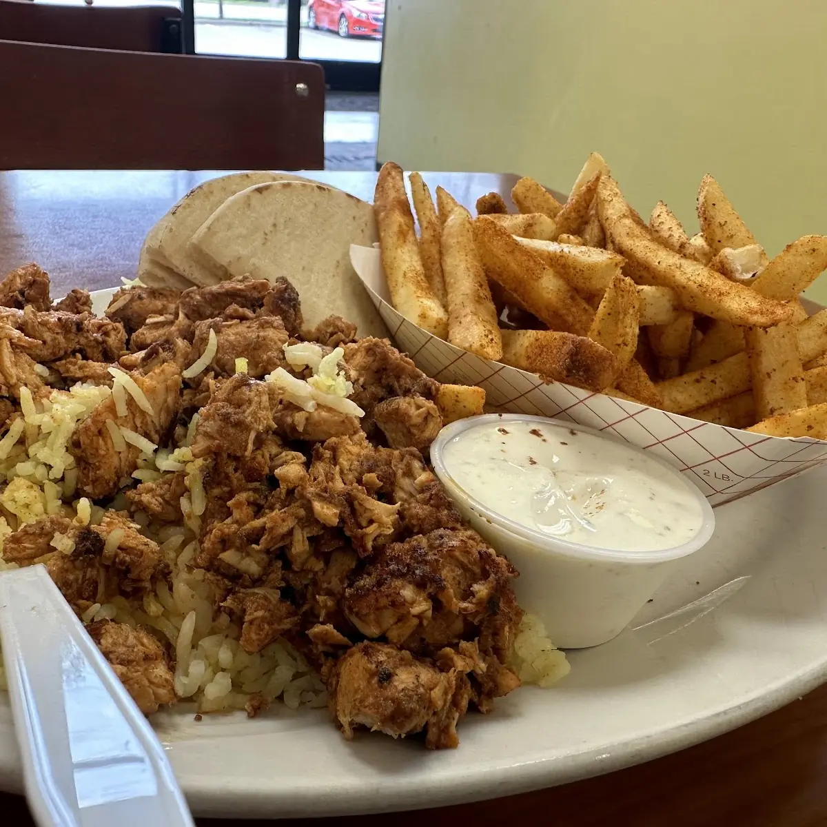 Chicken Shawarma Plate