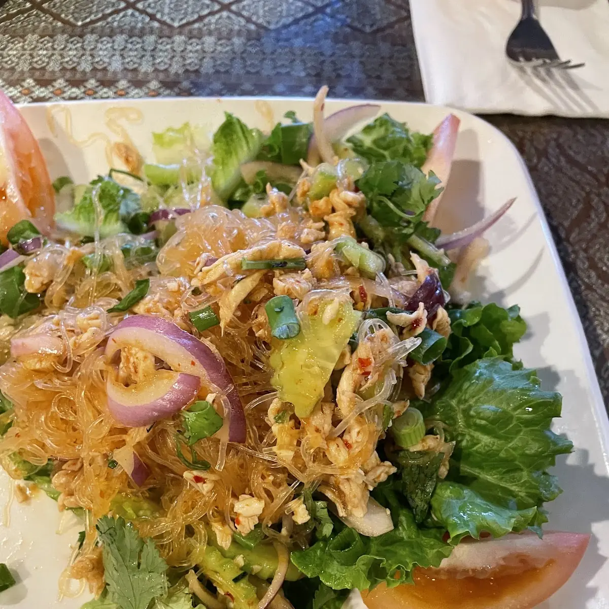 Thai Tables Time Noodle Kua Gai