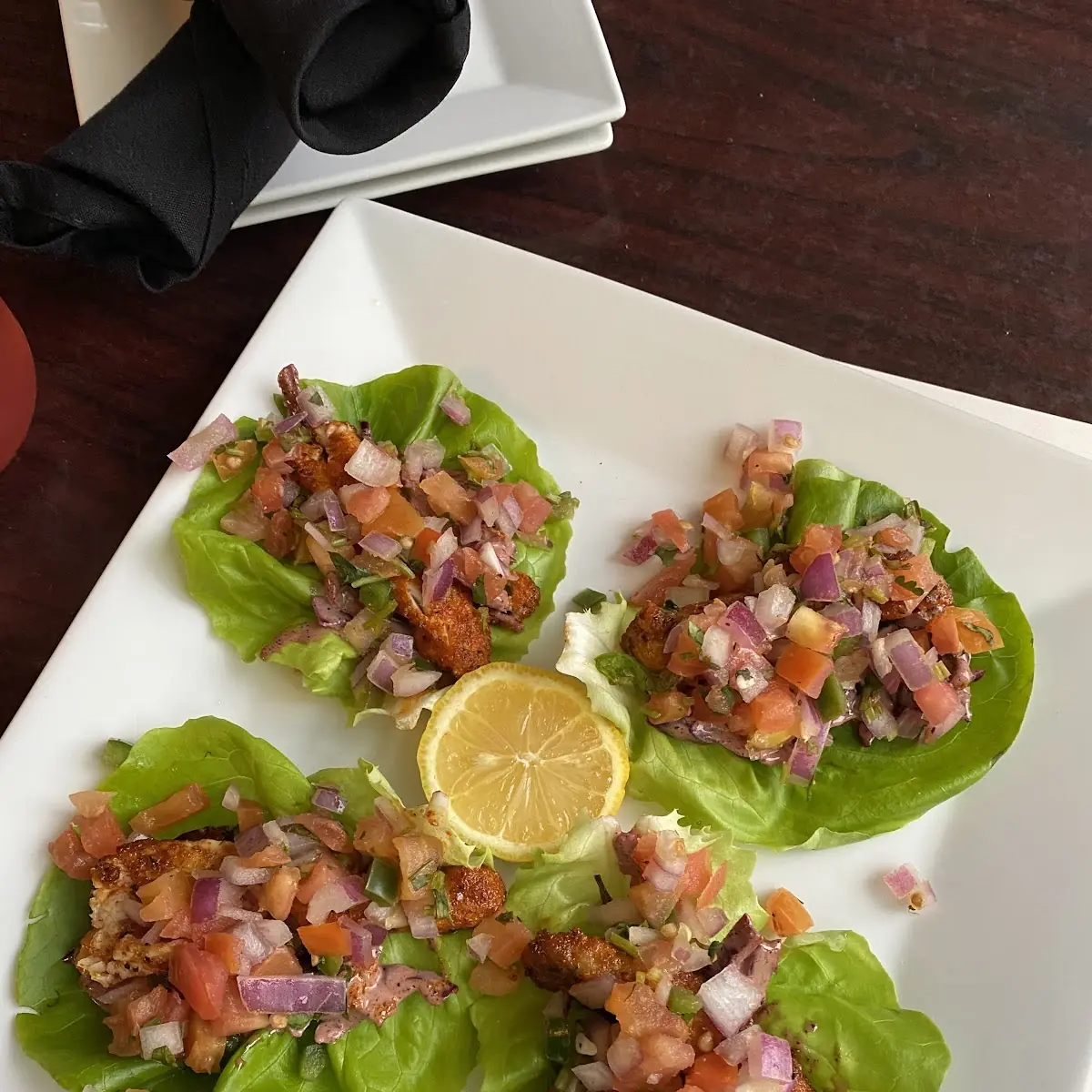 Rockfish Lettuce Wraps