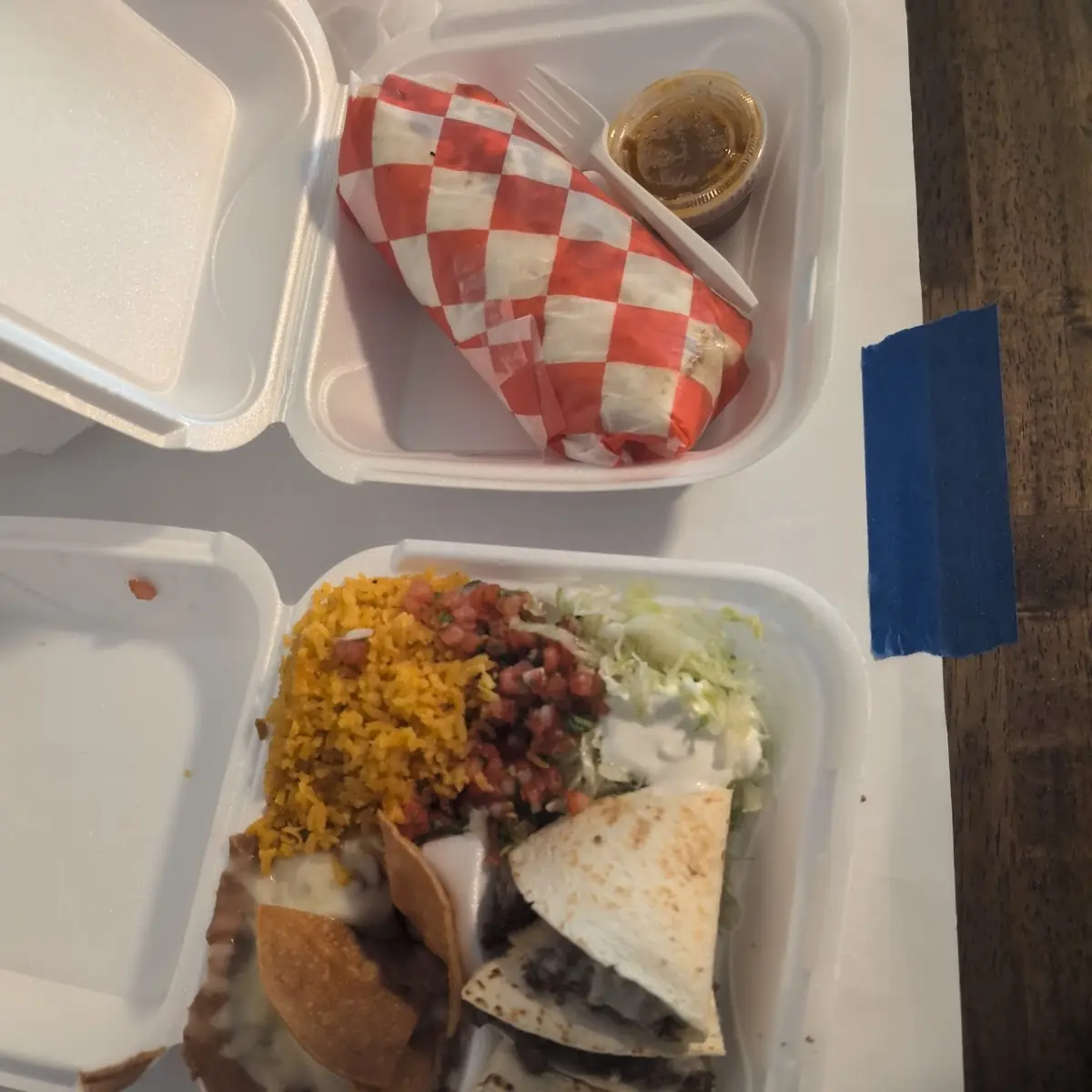 Grill Steak Burrito