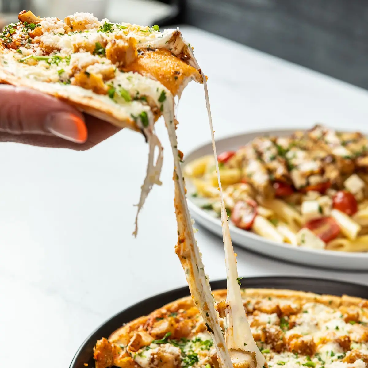Buffalo Chicken Flatbread