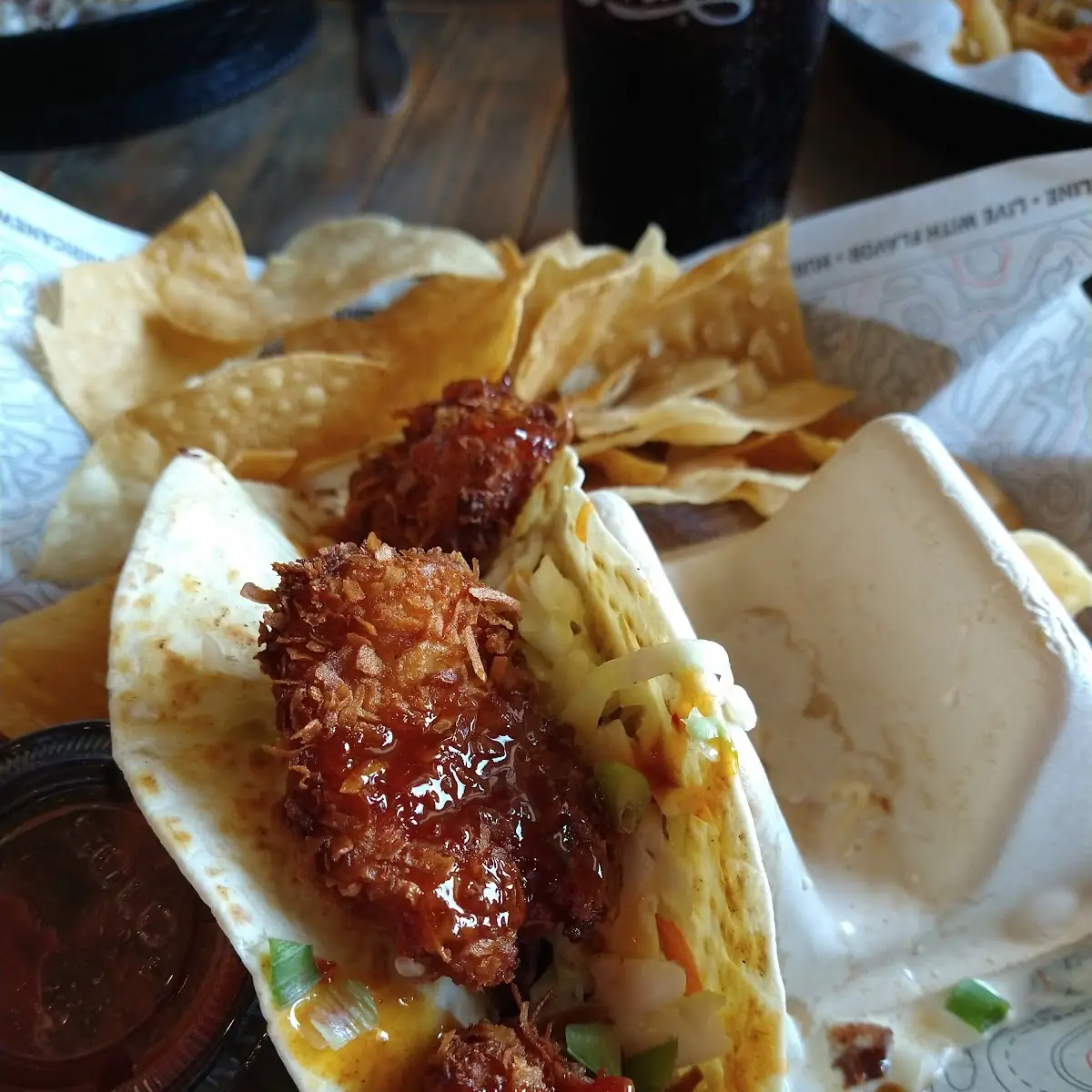 Coconut Shrimp Tacos
