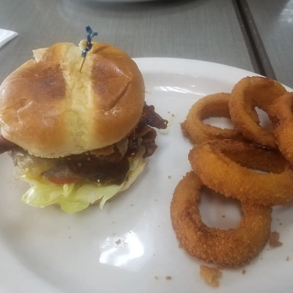Barbeque Bacon Burger