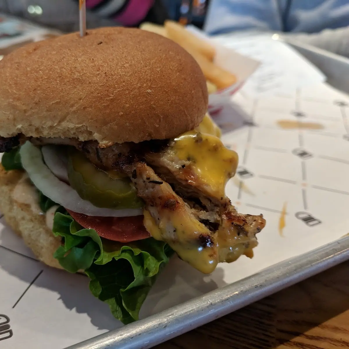 Grilled Chicken Slider